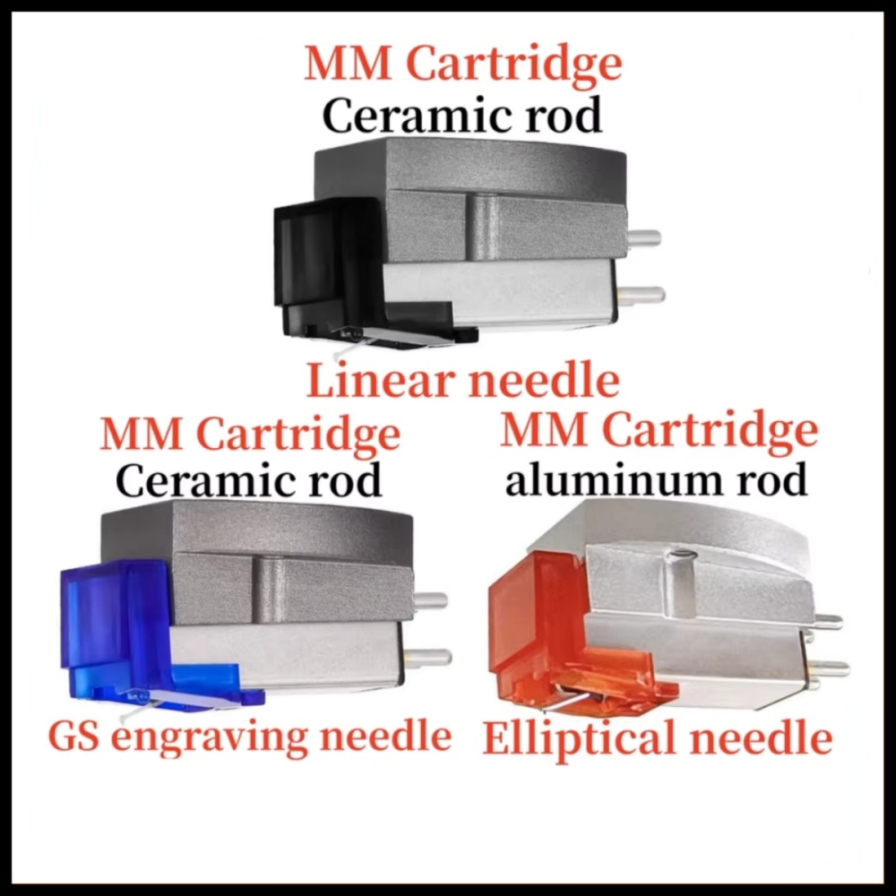 Record Player Needle - MM Manyetik Kartuş Elmas İğne Uçlu