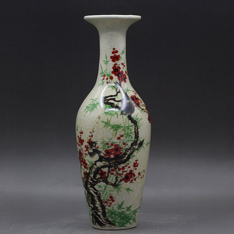 Vintage Collectible Bottles - Jingdezhen Antika Seramik Vazo Mutlu Erik