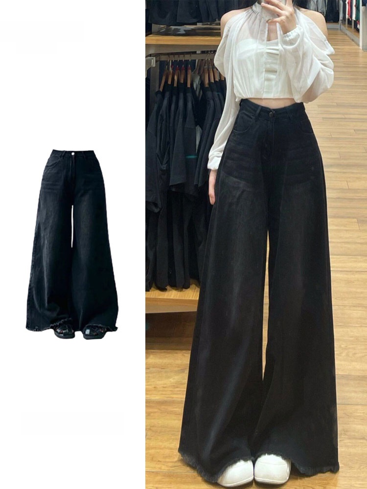 Vintage Collectible Bells - Yüksek Bel Çan Alt Denim Kot
