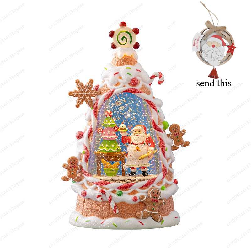Vintage Collectible Christmas Ornaments - Vintage Tarzı Noel Feneri Dekoru, LED