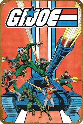 Gi Joe – Tank Posteri Vintage  - Vintage Collectible Posters incelemesi ve fiyatı