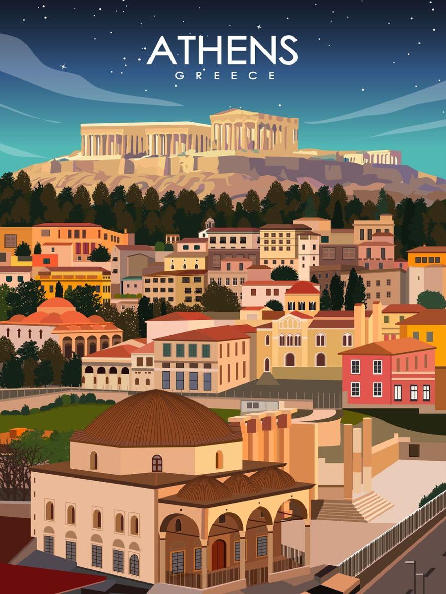Vintage atina yunanistan seyah - Vintage Collectible Posters incelemesi ve fiyatı