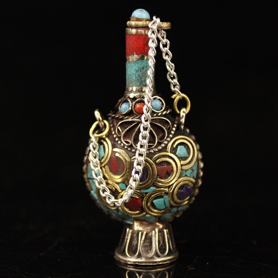 Koleksiyon Çin pirinç işlemeli - Vintage Collectible Bottles incelemesi ve fiyatı
