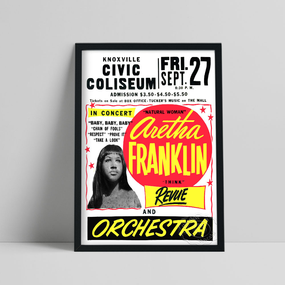 Vintage müzik mekan baskı post - Vintage Collectible Posters incelemesi ve fiyatı