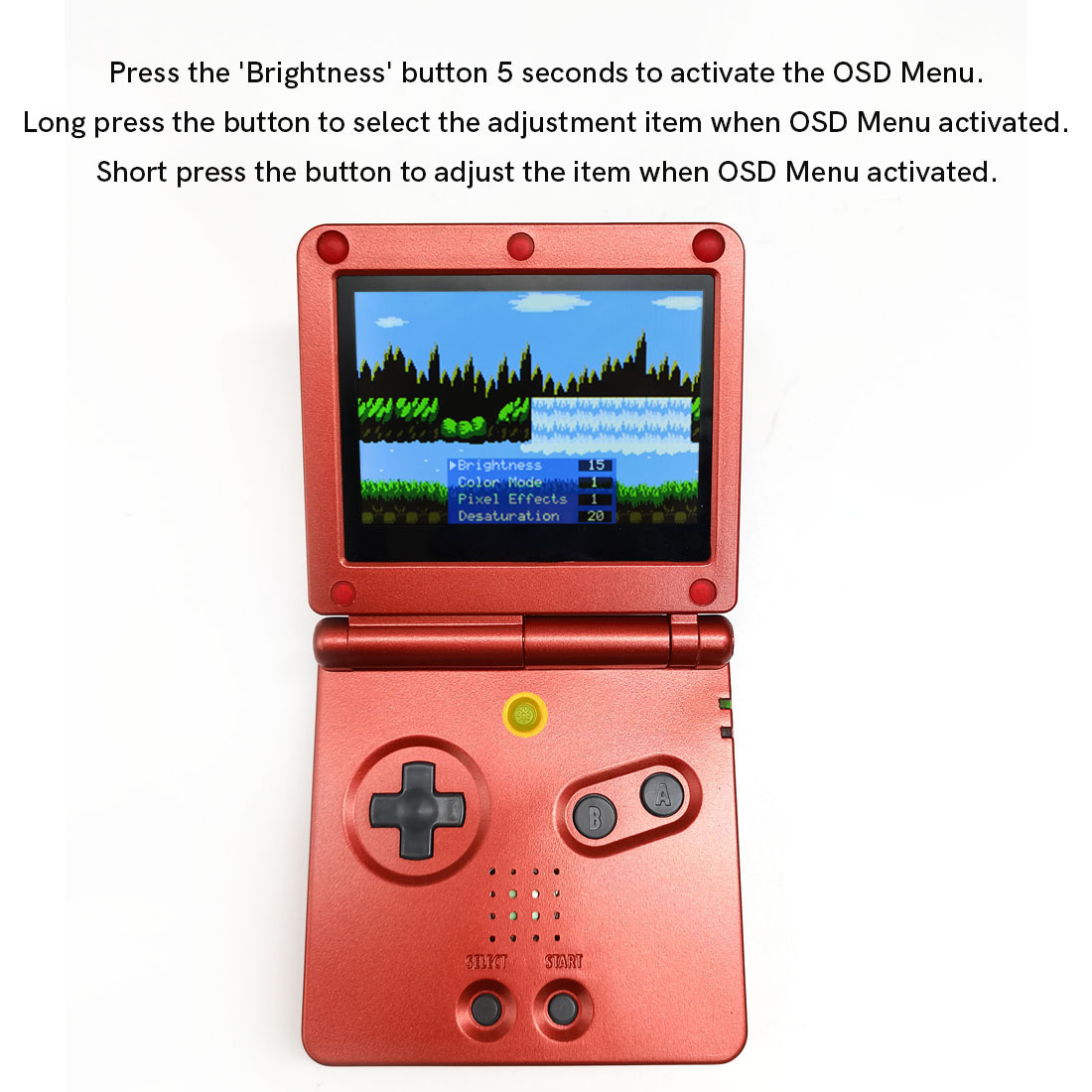 GBA SP V5 720x480 Retro piksel - Vintage Game Collection incelemesi ve fiyatı