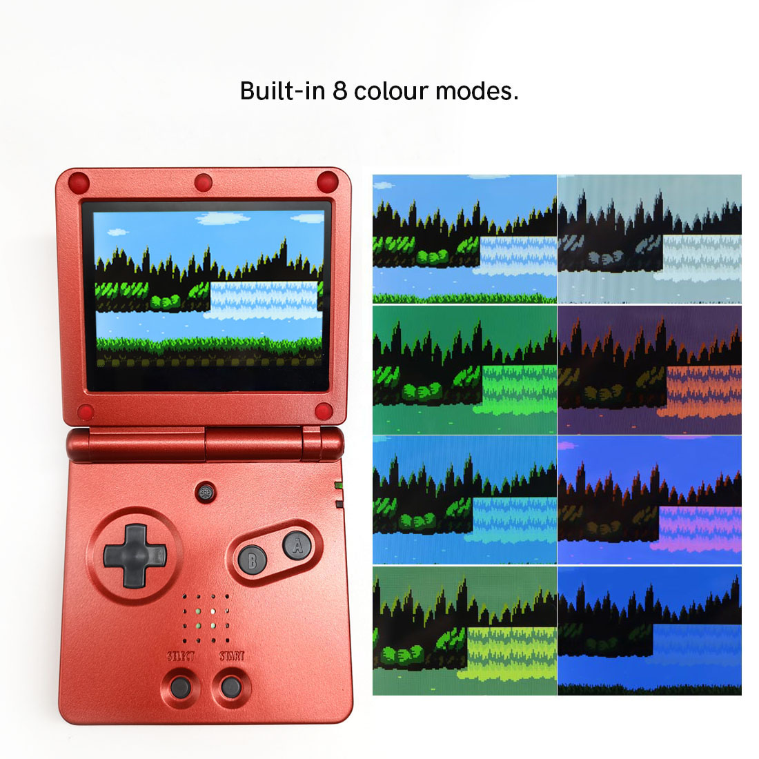 GBA SP V5 720x480 Retro piksel - Vintage Game Collection incelemesi ve fiyatı