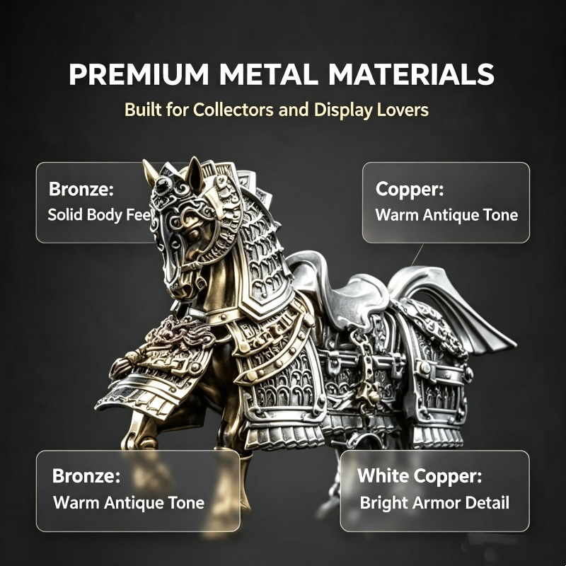 Antik Bronz Metal Kutsal At Mo - Vintage Collectible Christmas Ornaments incelemesi ve fiyatı