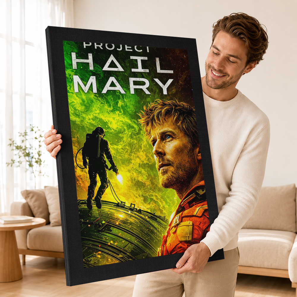 Project Hail Mary Film Kanvas  - Vintage Collectible Posters incelemesi ve fiyatı