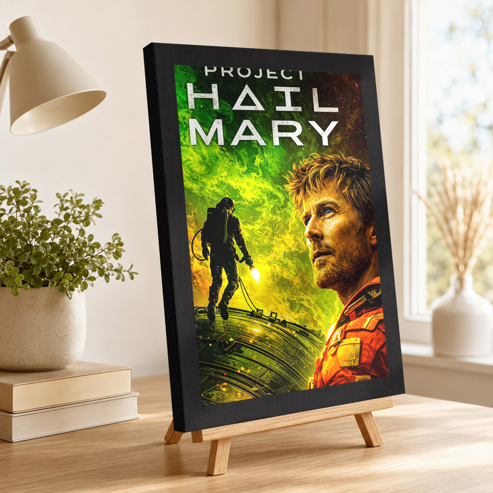 Project Hail Mary Film Kanvas  - Vintage Collectible Posters incelemesi ve fiyatı