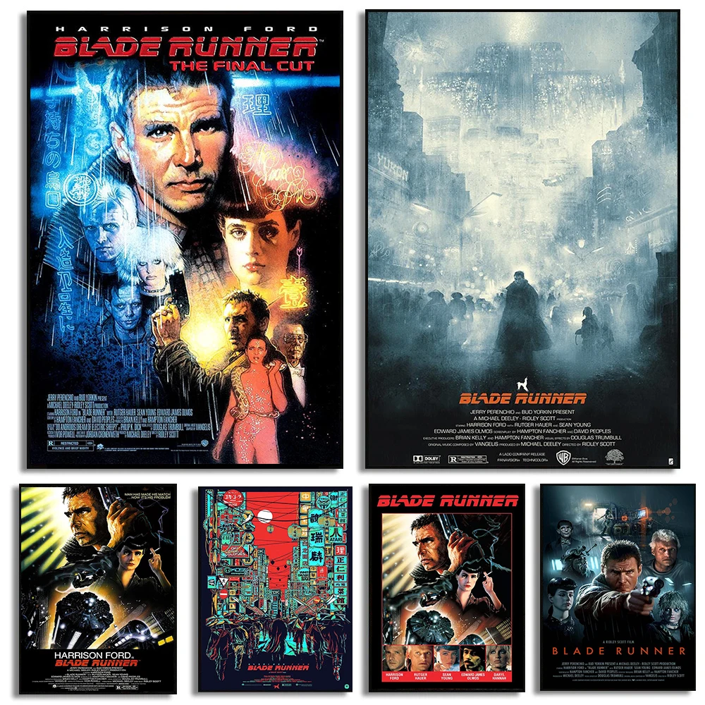 Blade Runner 1982 Klasik Film  - Vintage Collectible Posters incelemesi ve fiyatı