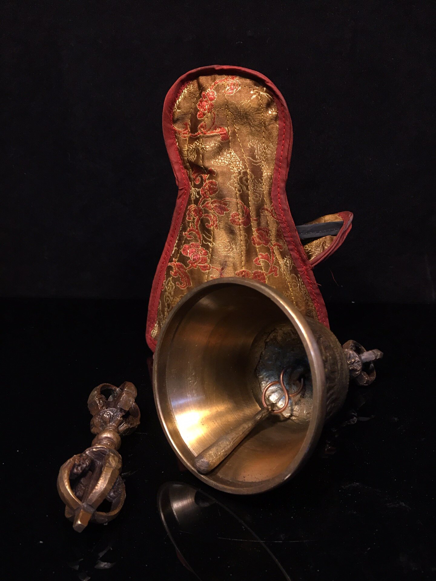 Vintage Saf Pirinç Vajra Çan v - Vintage Collectible Bells incelemesi ve fiyatı