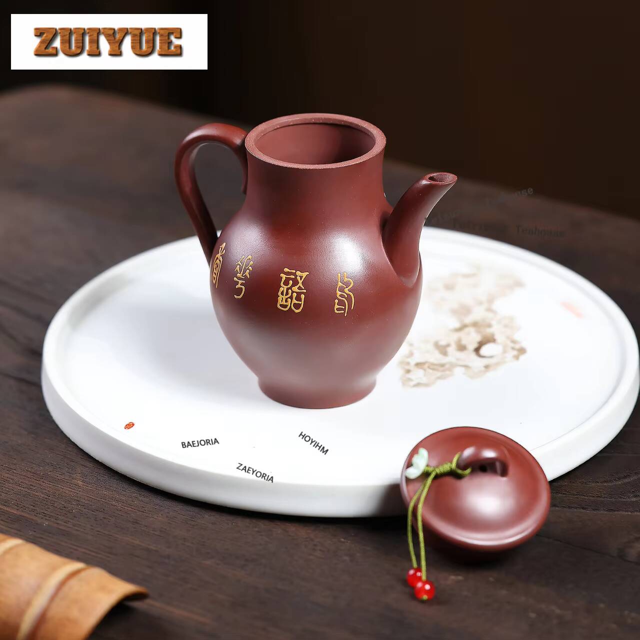 220ml Vintage Yixing Mor Kil Ç - Vintage Collectible Bottles incelemesi ve fiyatı