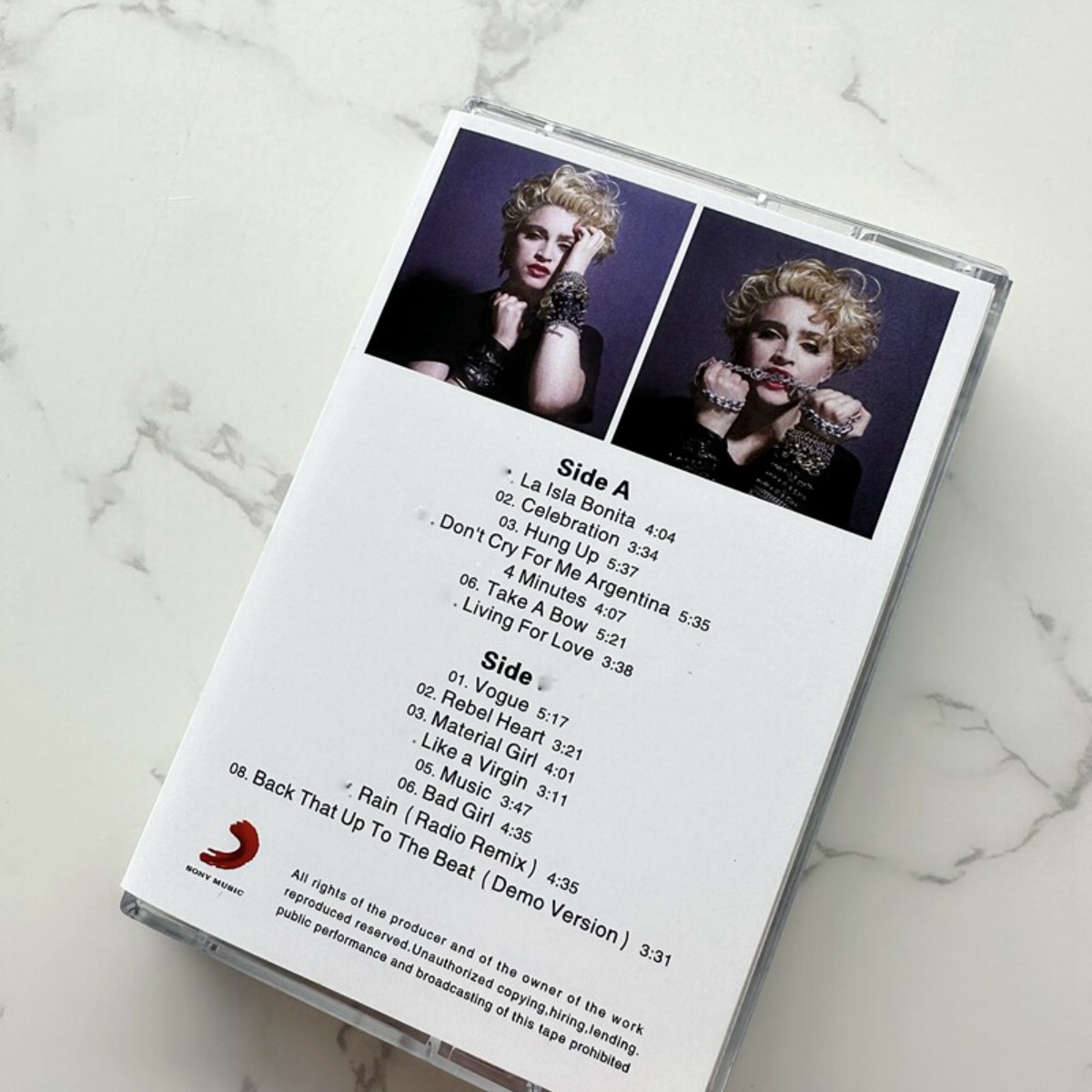 Madonna Klasik Pop Müzik Kaset - Vintage Collection incelemesi ve fiyatı
